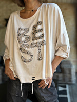 Charger l'image dans la galerie, Tee shirt BEST Ecru
