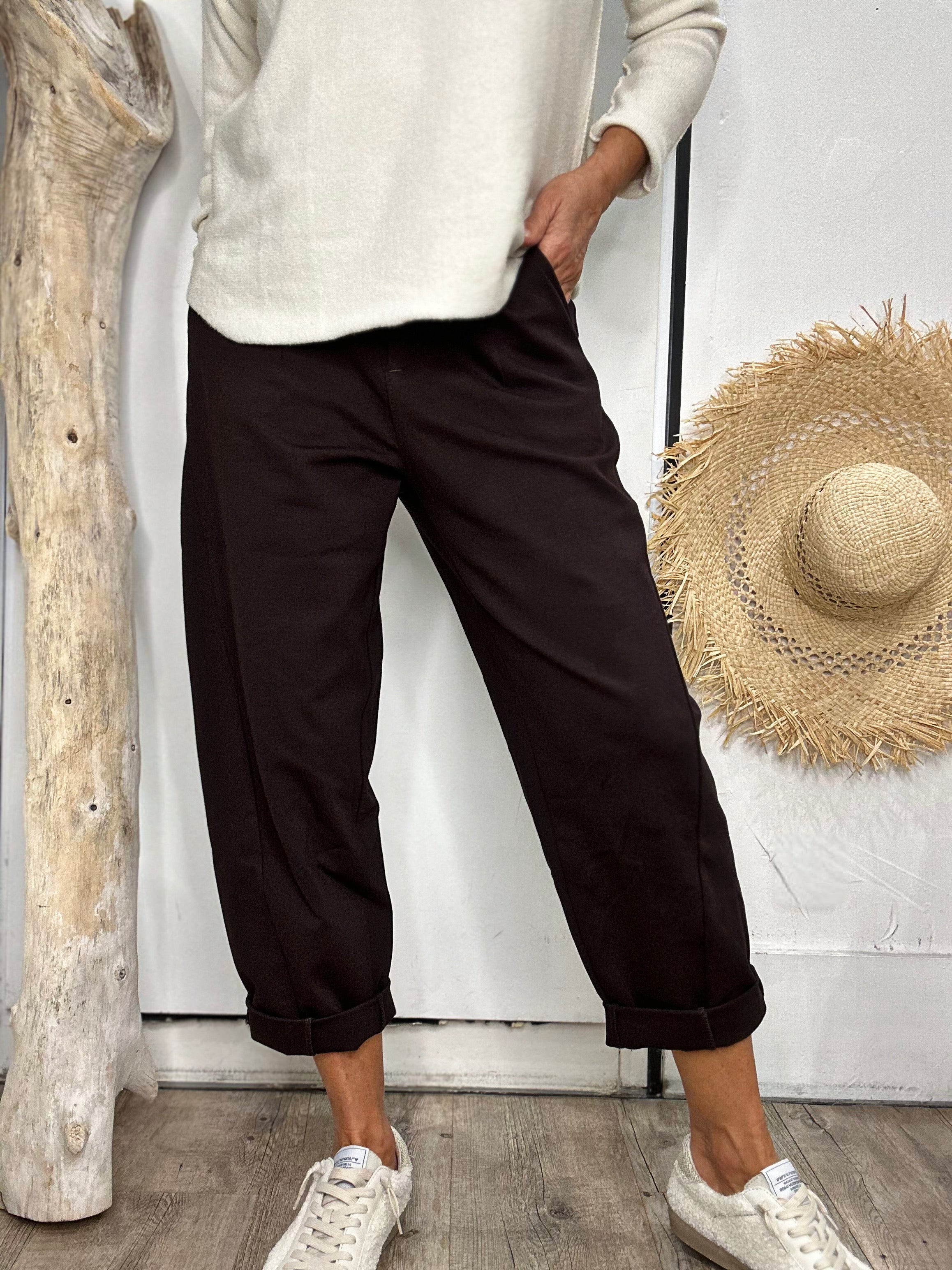 Pantalon CHARLEY Choco