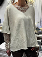 Charger l'image dans la galerie, Pull doux LALY Greige
