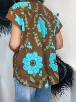 Charger l'image dans la galerie, Blouse imprimée Choco - FLOWER

