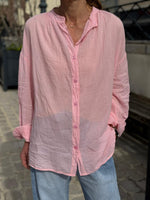Charger l'image dans la galerie, Chemise Rose imprimé dos - LORYA
