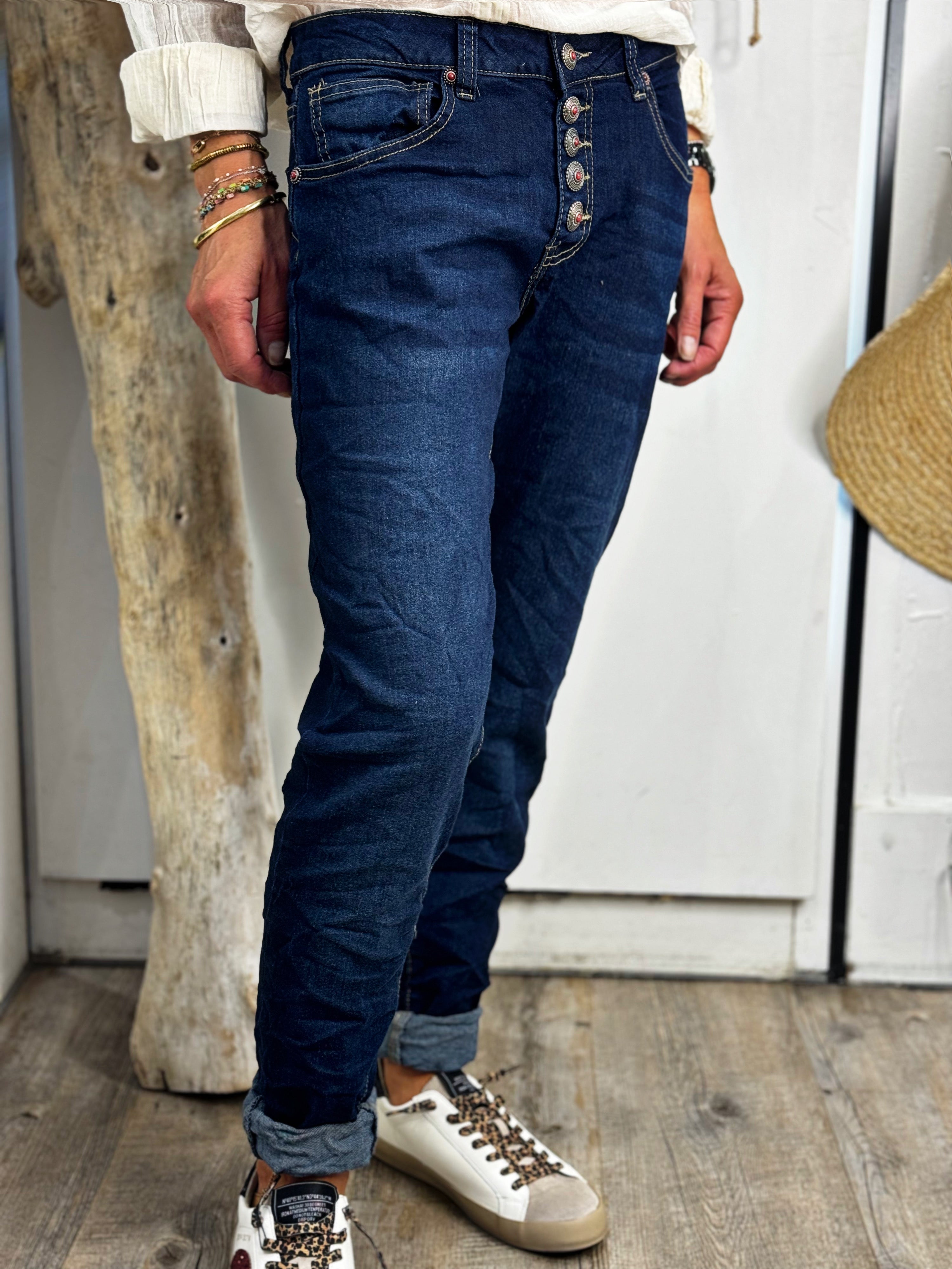 Jeans JASON Bleu foncé