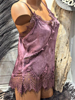 Charger l&#39;image dans la galerie, Top LUNA Aubergine
