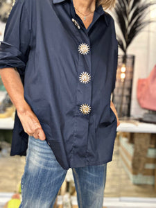 Chemise SOLYA Marine