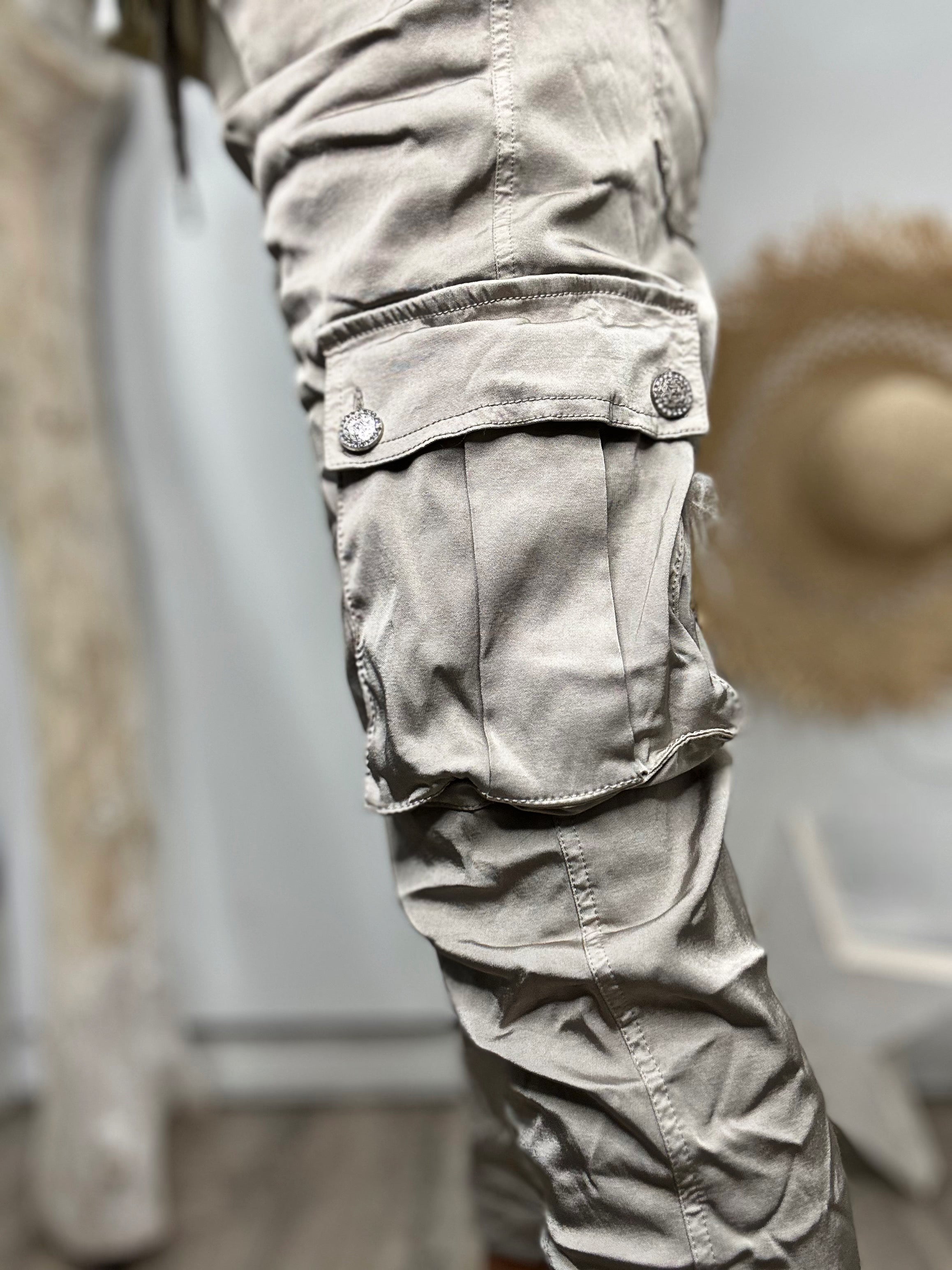 Pantalon CARGO Beige
