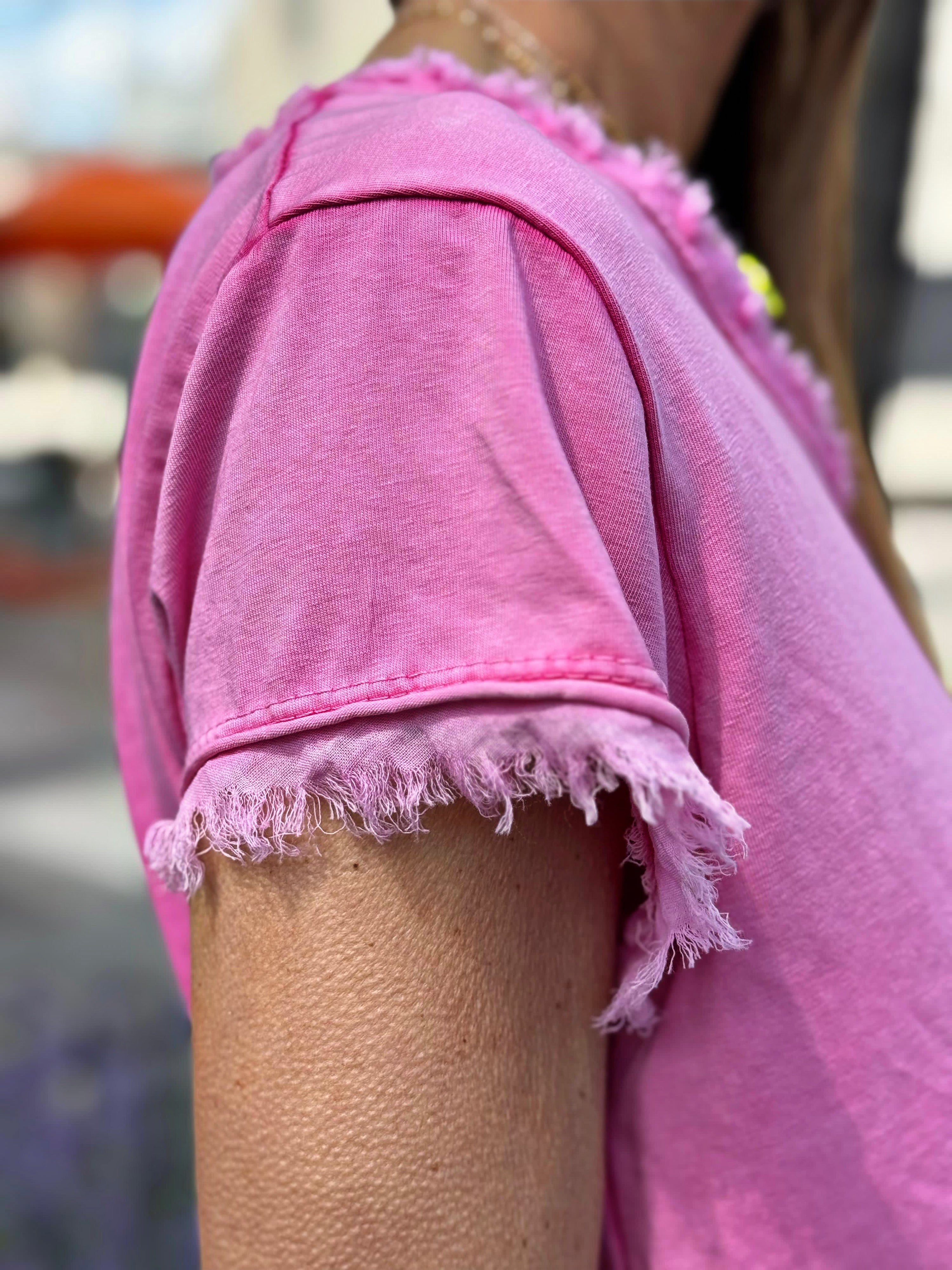 Tee shirt ST-TROPEZ Fuchsia