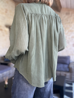 Charger l'image dans la galerie, Blouse MIA Kaki
