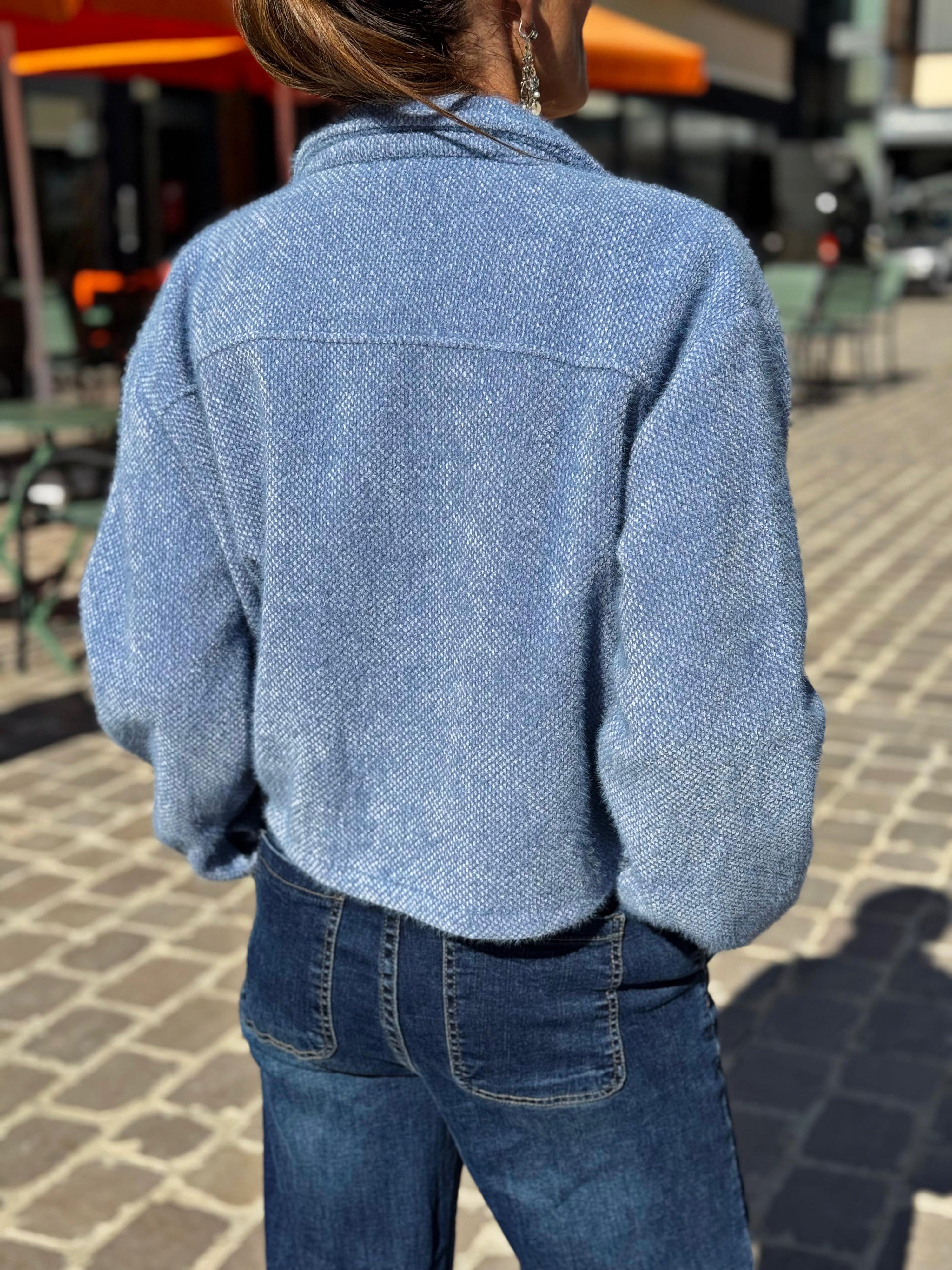 Veste MARGOT Bleu ciel