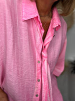 Charger l'image dans la galerie, Chemise CHARLIE Rose fluo
