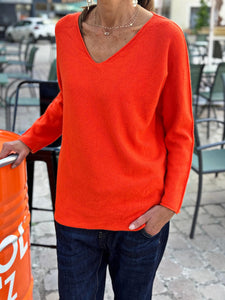 Pull doux TAO Orange