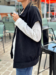 Veste sans manches LYNA Noir
