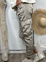 Charger l&#39;image dans la galerie, Pantalon CARGO Beige
