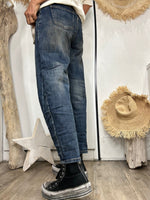 Load image into Gallery viewer, SAM Faded Blue Jeans - Sexy Woman
