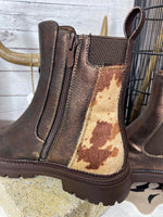 Charger l&#39;image dans la galerie, Boots VALERIA Choco
