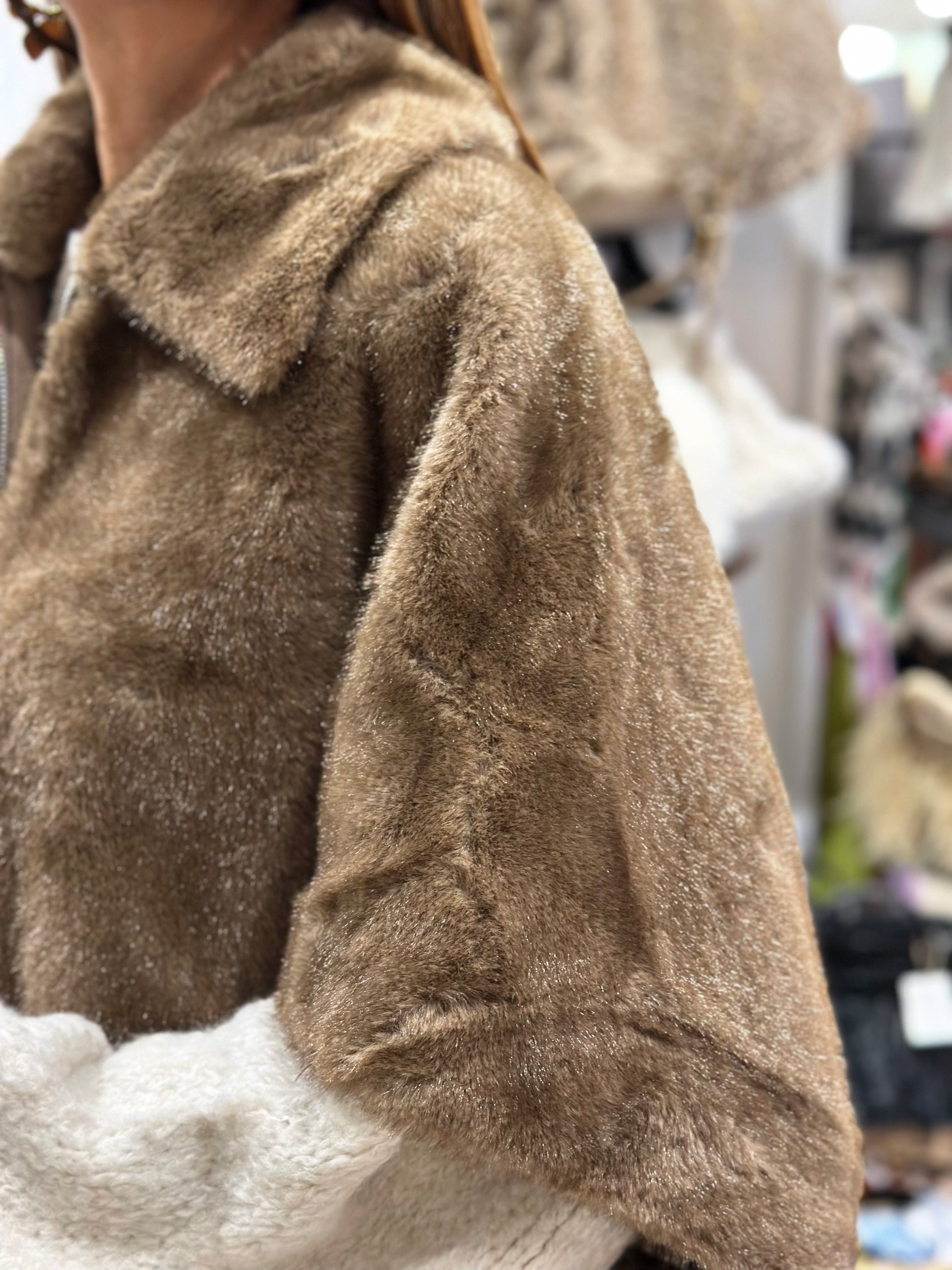 Veste/Poncho MAYA Camel