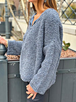 Charger l&#39;image dans la galerie, Pull ALVAR Bleu
