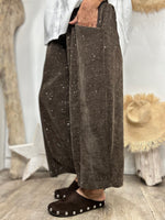Load image into Gallery viewer, ZAG soft corduroy trousers Choco
