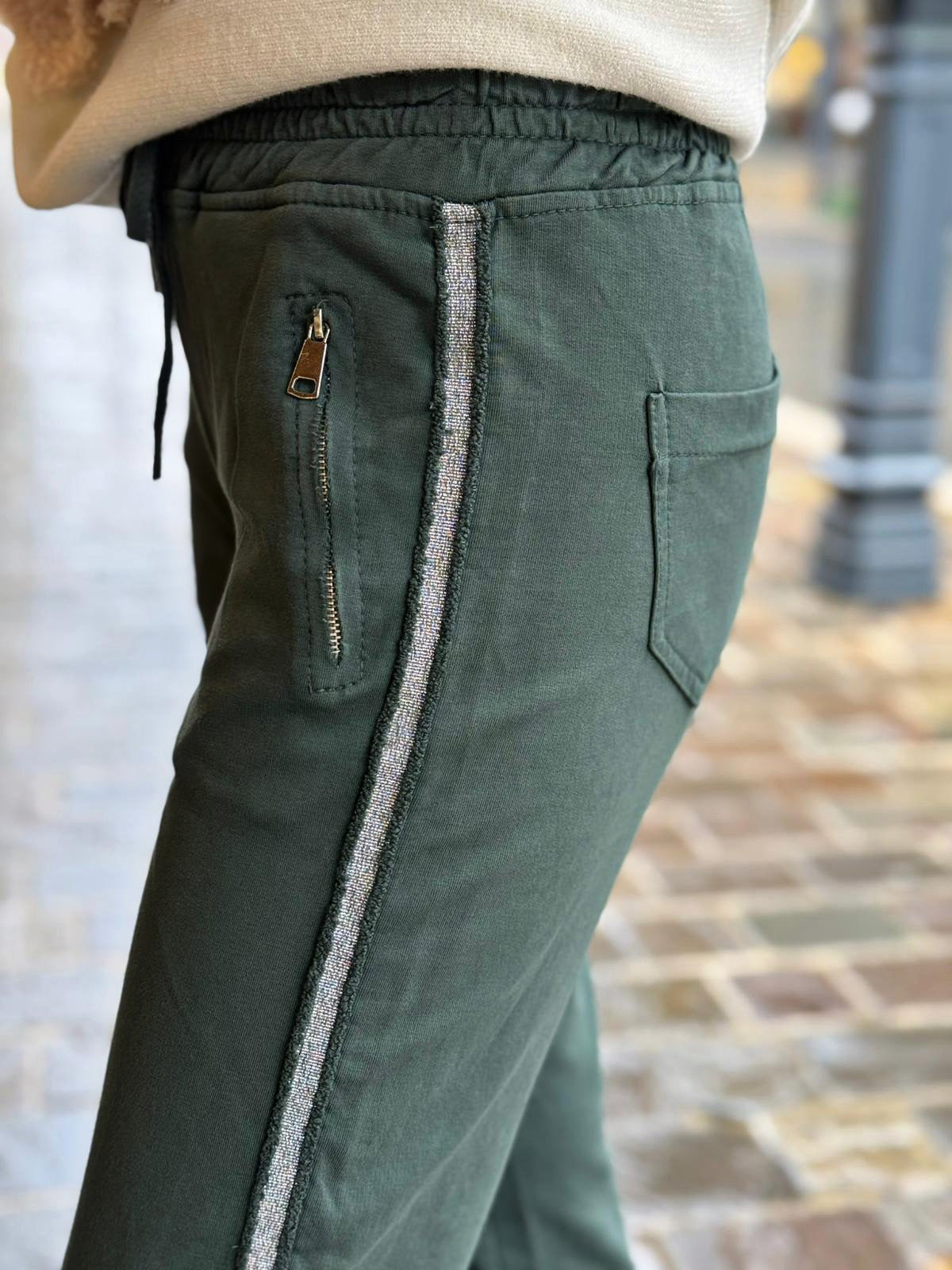 Jogg TOMI  Vert bouteille