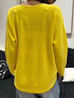 Charger l'image dans la galerie, Pull doux réversible LINO Jaune
