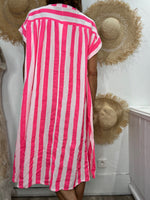 Charger l'image dans la galerie, Robe SUN Rose fluo
