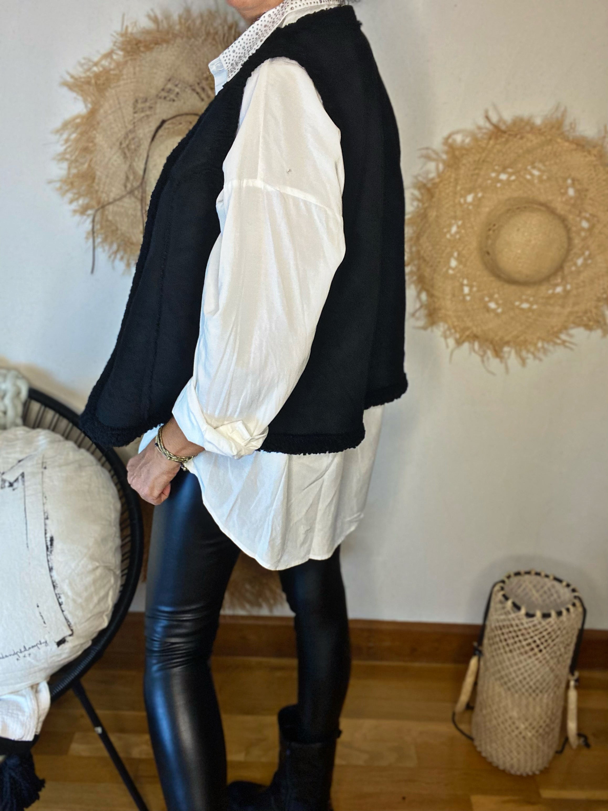 Gilet sans manche GAEL Noir