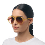 Charger l'image dans la galerie, Lunettes de soleil ALESSIO jaune - OKKIA
