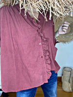 Charger l&#39;image dans la galerie, Chemise ESTEL Terracotta
