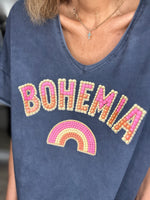 Charger l&#39;image dans la galerie, Tee shirt BOHEMIA Marine

