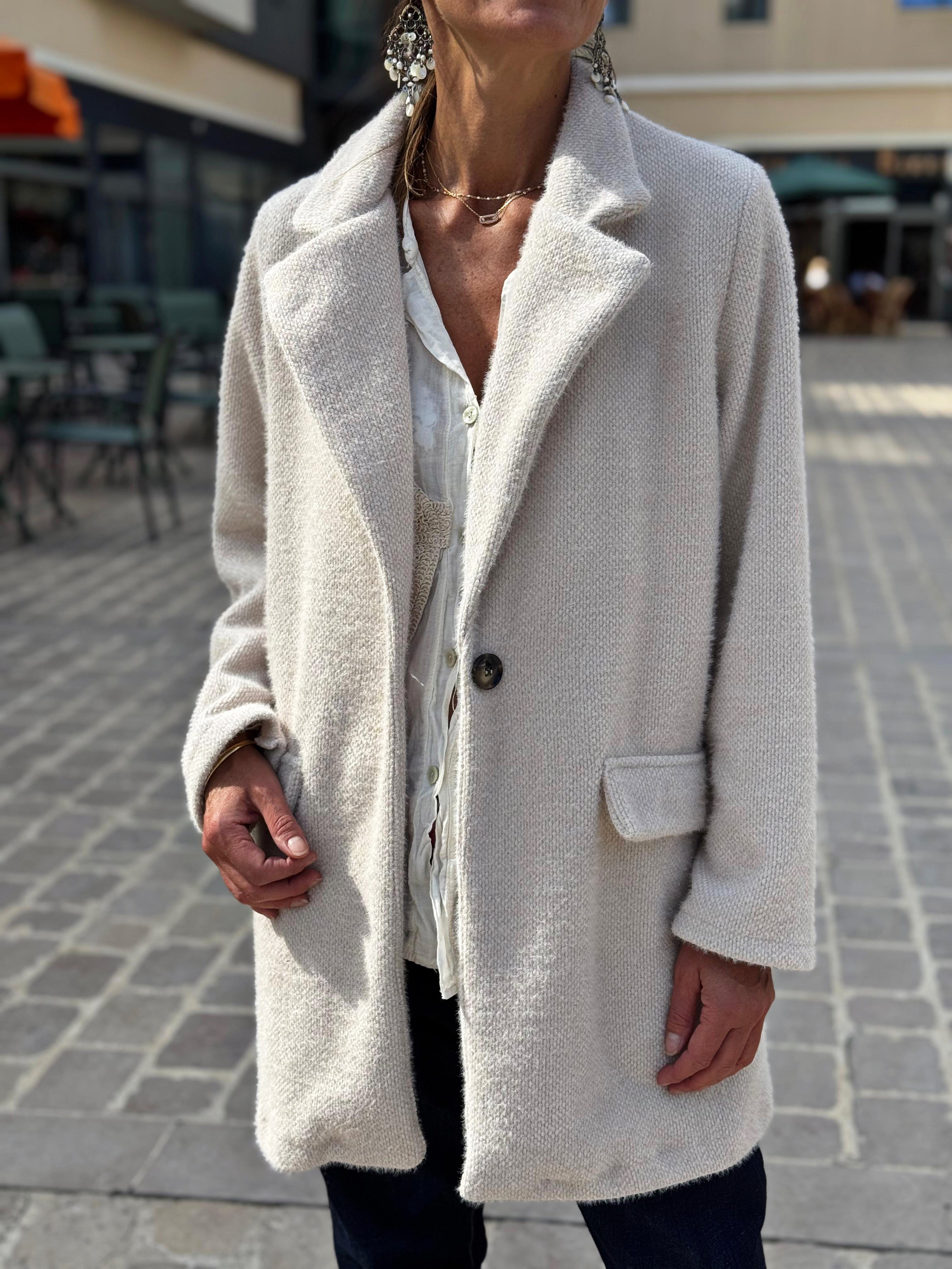 Manteau VIRGIL Ecru