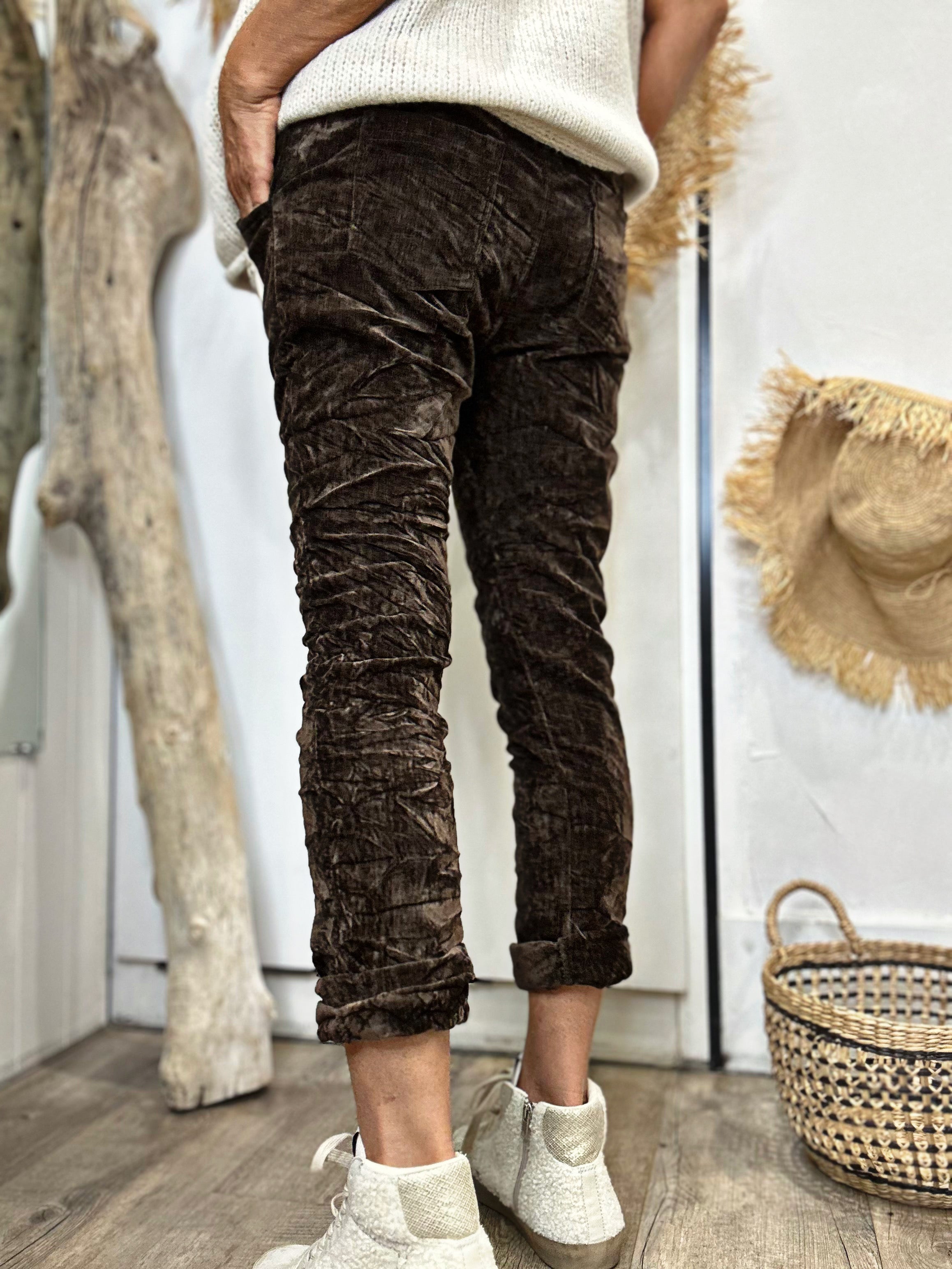 Pantalon NAHO Choco