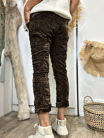 Charger l&#39;image dans la galerie, Pantalon NAHO Choco
