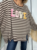 Charger l&#39;image dans la galerie, Sweat LOVE Choco
