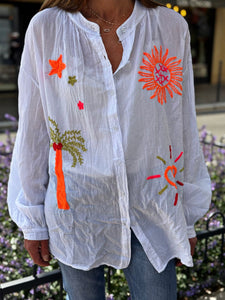 Chemise FABIOLA Blanc