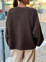 Charger l'image dans la galerie, Pull LOUNA Chocolat
