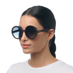 Charger l'image dans la galerie, Lunettes de soleil MONICA havana verres vert - OKKIA
