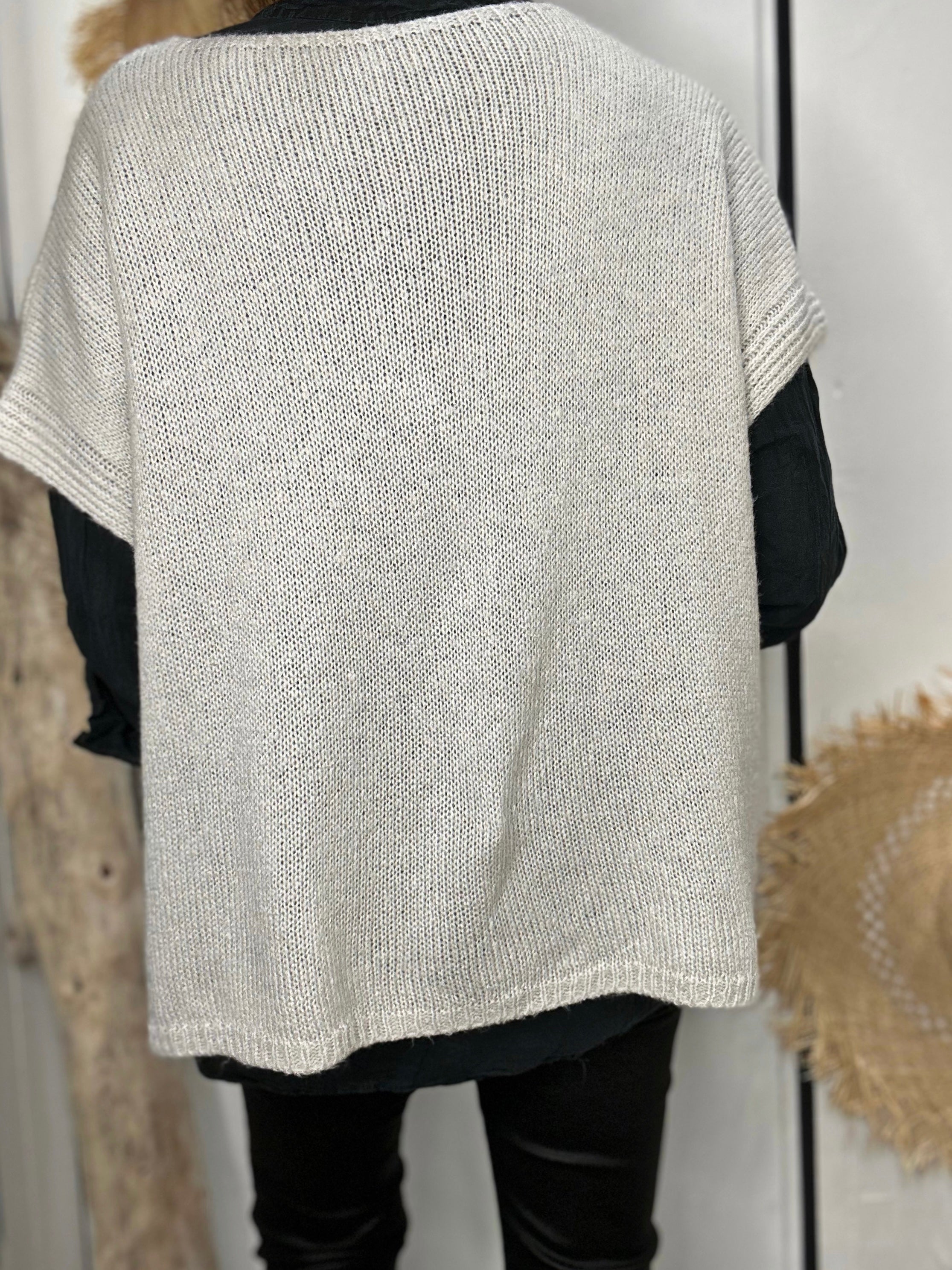 Gilet sans manche MANOA Greige