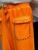 Charger l'image dans la galerie, Pantalon Jogg Orange fluo  - STUDIO
