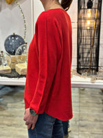 Charger l'image dans la galerie, Pull doux LINO Rouge
