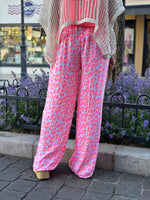 Charger l&#39;image dans la galerie, Pantalon LORENZO Fuchsia/Orange
