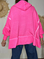 Charger l'image dans la galerie, Sweat SUNNY Rose fluo
