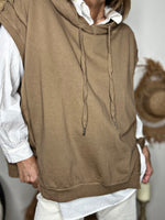 Charger l&#39;image dans la galerie, Sweat sans manche NURI Camel
