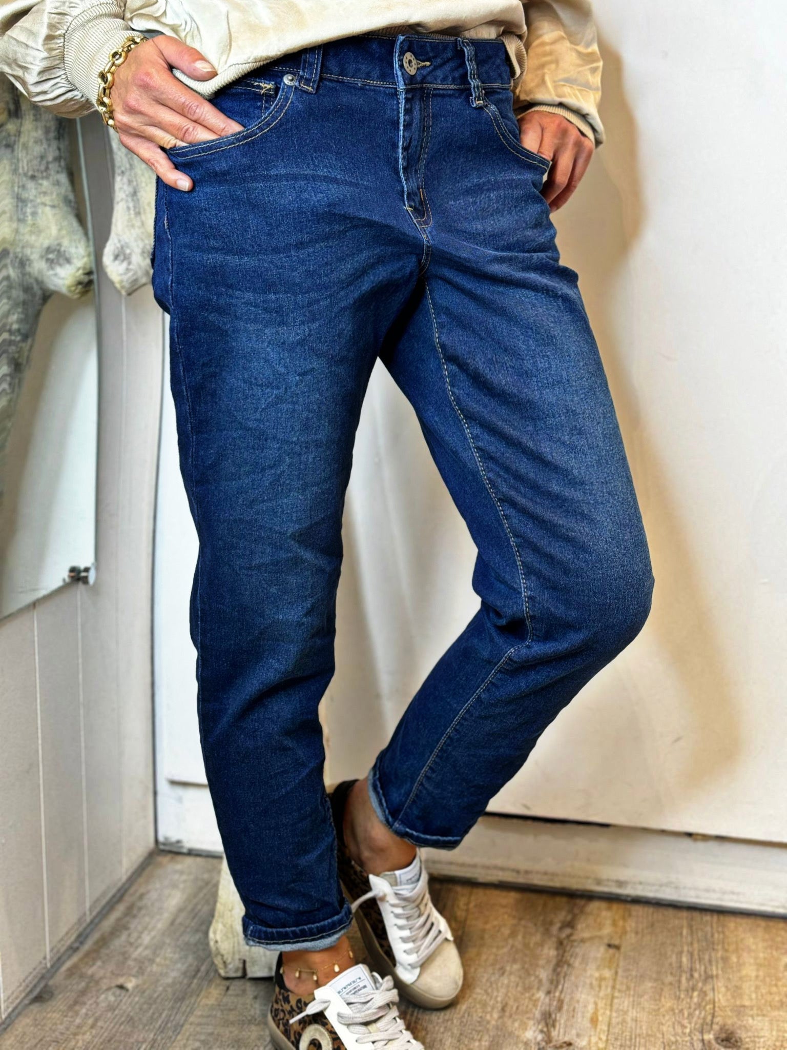 Jeans STEPHANE Bleu foncé