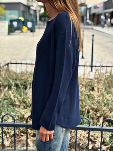 Pull doux LINO Marine