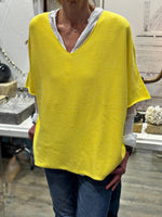 Charger l'image dans la galerie, Pull doux LALY Jaune
