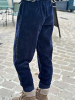 Charger l'image dans la galerie, Pantalon velours cotelé souple LEON Marine
