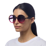 Charger l'image dans la galerie, Lunettes de soleil MONICA havana rose - OKKIA
