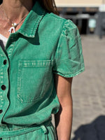 Charger l'image dans la galerie, Combinaison pantalon Vert - AZURA
