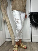 Charger l'image dans la galerie, Pantalon magique Blanc - EMMA
