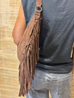 Charger l'image dans la galerie, Sac à franges SANA Camel
