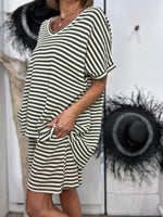 Charger l'image dans la galerie, Ensemble short SUNNY Kaki
